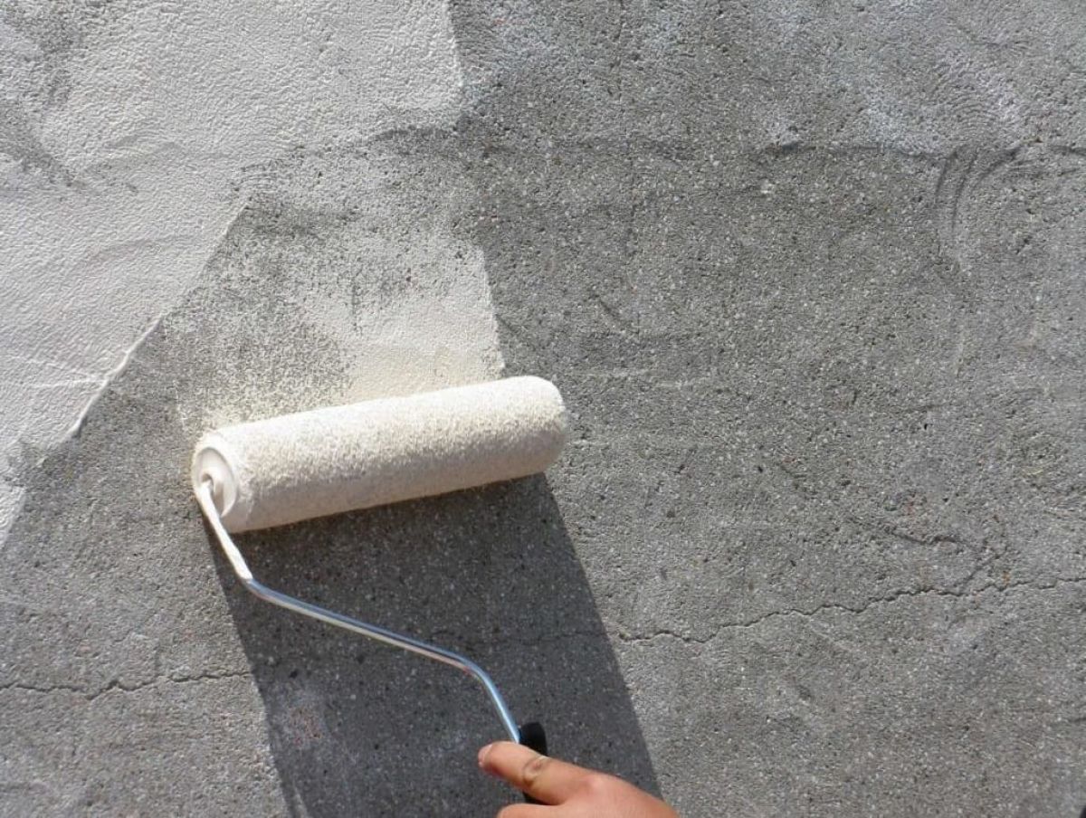 Окрашивание бетона: выбор краски, порядок работ, достоинства