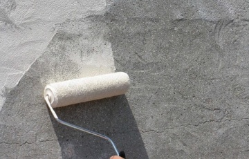 Окрашивание бетона: выбор краски, порядок работ, достоинства